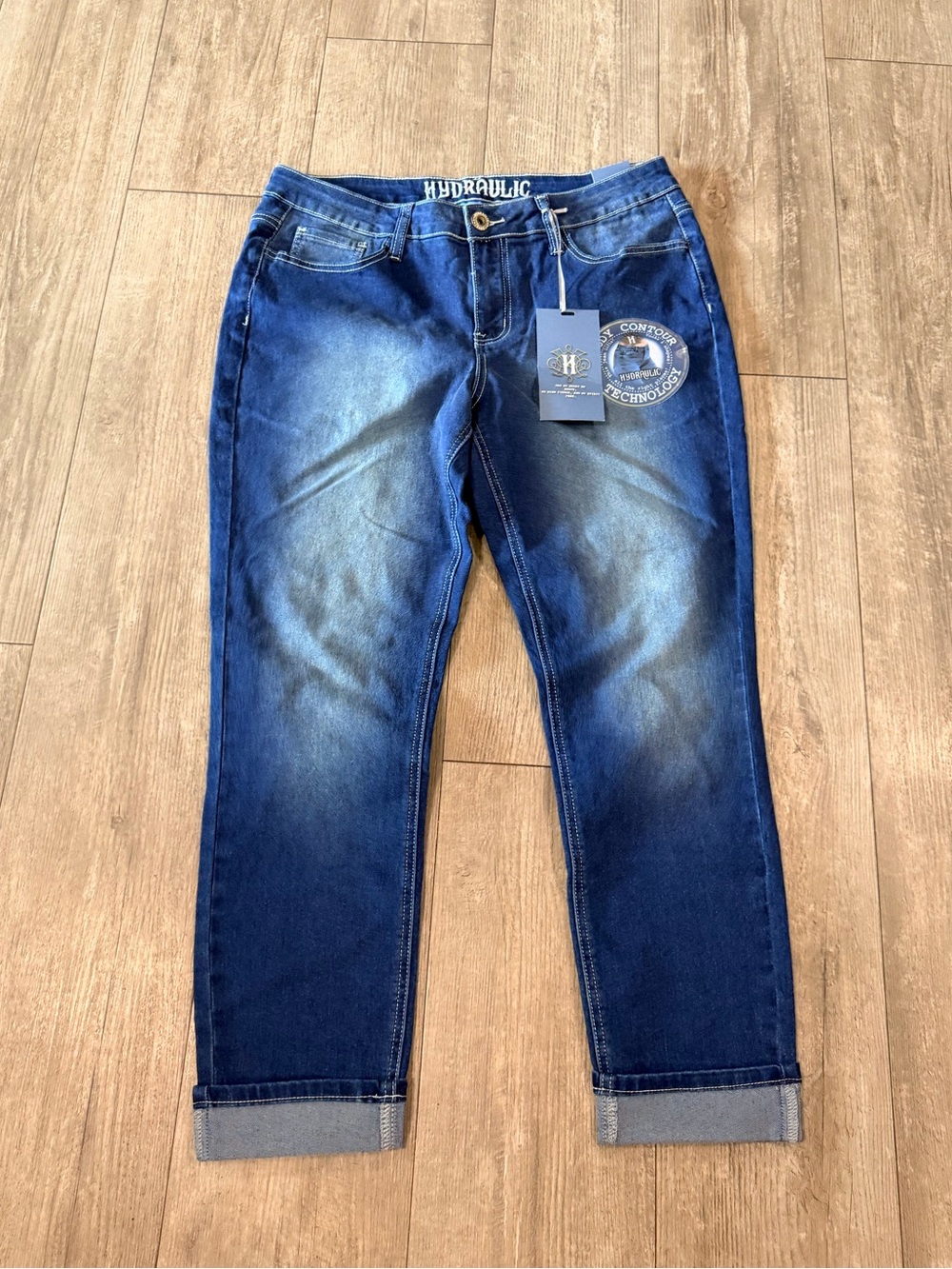 Hydraulic Women’s Slim Straight Blue Washed Jeans